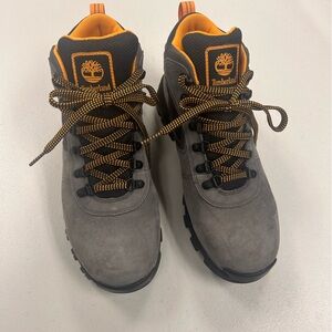 Men’s Timberland Mt. Maddsen waterproof hiking boot - Gray and Orange